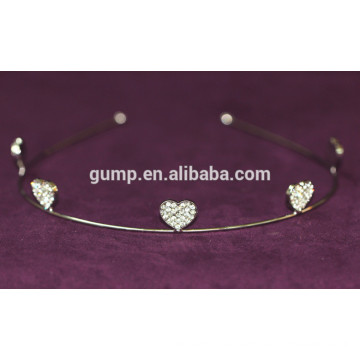 Hot Sale Simple Designed Girls Fashion Rhinestone Hair Bnd Crystal headband